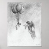 Mops und Engel Poster (Vorne)