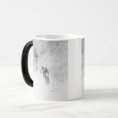 Mops und Engel Verwandlungstasse (Vorderseite Links)