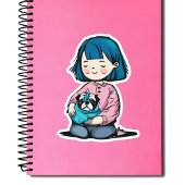 Mops und ich aufkleber