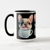 Mops- und Kaffeehausliebhaber Tasse (Links)