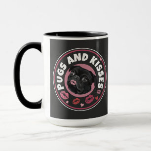 Mops und Küsse Dog Pub Mops Lovers Tasse