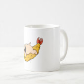 Mops und Tempura Kaffeetasse (VorderseiteRechts)