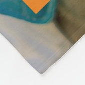 Mops Unicorn Fleecedecke (Ecke)