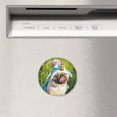 Mops Unicorn Magnet (In Situ (Geschirrspüler))