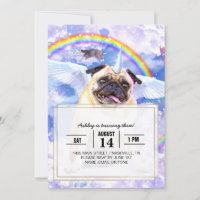 Mops unicorn - Niedliches Pugicorn