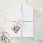 Mops Valentinstag Geschenkanhänger (Mit Garn)