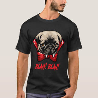 Mops Vampir Halloween T-Shirt