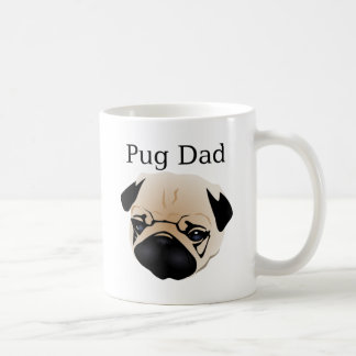 Mops-Vater 1 Kaffeetasse