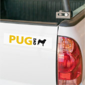 Mops-Vater Autoaufkleber (Auf Lkw)