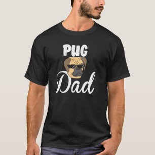 Mops Vater Hunde Möpsen Vater Tierbesitzer Pet Lov T-Shirt