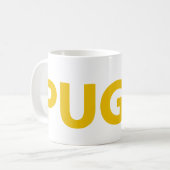 Mops-Vater Kaffeetasse (Vorderseite Links)
