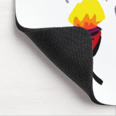 Mops-Vater Mousepad (Ecke)