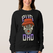 Mops Vater Sweatshirt (Vorderseite)