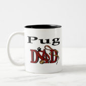 Mops Vater Tasse (Links)