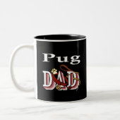 Mops Vater Tasse (Links)