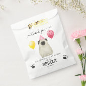 Mops Vielen Dank, dass Sie Dog Leckerei Gastgesche Geschenktütchen (Versiegelt)