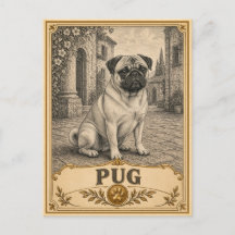 Mops, Vintage Heritage Hund