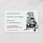 Mops Visitenkarte (Vorderseite)