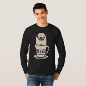 Mops von Tee Coole Kräutergetränk-Trinker Tier (Vorne ganz)
