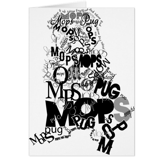 Mops von Typen (Vorne)