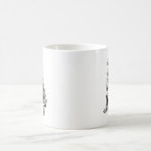 Mops von Typen Kaffeetasse (Mittel)