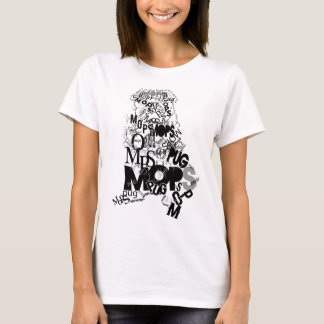Mops von Typen T-Shirt