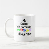 Mops Walks Design Kaffeetasse (Links)