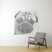 Mops Wandteppich (Beispiel)