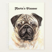 Mops Wasserfarbe anpassen Planer (Vorderseite)