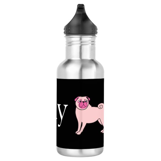 Mops Wasserflasche (Rechts)