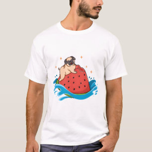 Mops Watermelon T-Shirt