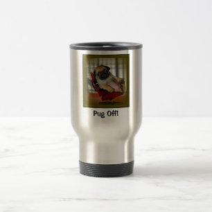 Mops weg! reisebecher