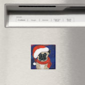 Mops Weihnachten Magnet (In Situ (Geschirrspüler))
