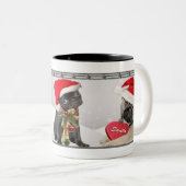 Mops Weihnachten Tasse (VorderseiteRechts)