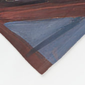 Mops Weihnachts-Feiertage Fleecedecke (Ecke)