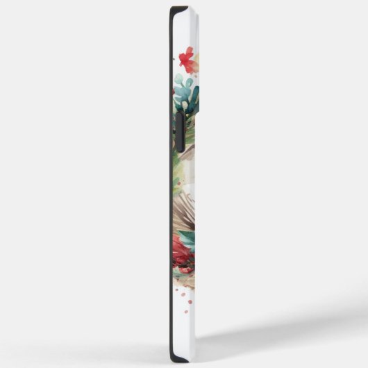 Mops Weihnachtsfest Case-Mate iPhone Hülle (Rückseite / Rechts)