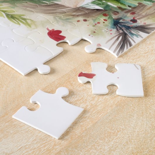 Mops Weihnachtsfest Puzzle (Seite)