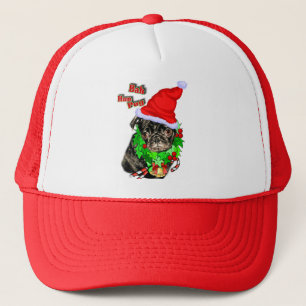 Mops Weihnachtsgeschenke Truckerkappe