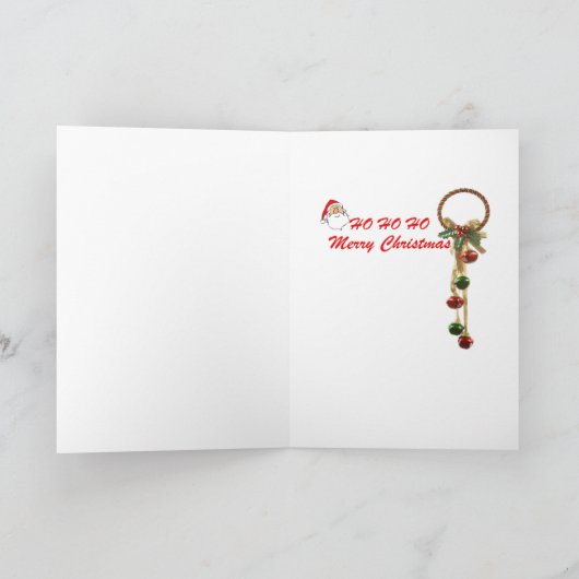 Mops Weihnachtskarten Feiertagskarte (Innenseite)