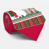 Mops-WeihnachtsKrawatte Krawatte (Gerollt)