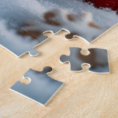 Mops-Weihnachtskunst Puzzle (Seite)