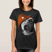 Mops Welpe Mops Vater Mops Mama Mops Lver Pet Clas T-Shirt (Vorderseite)