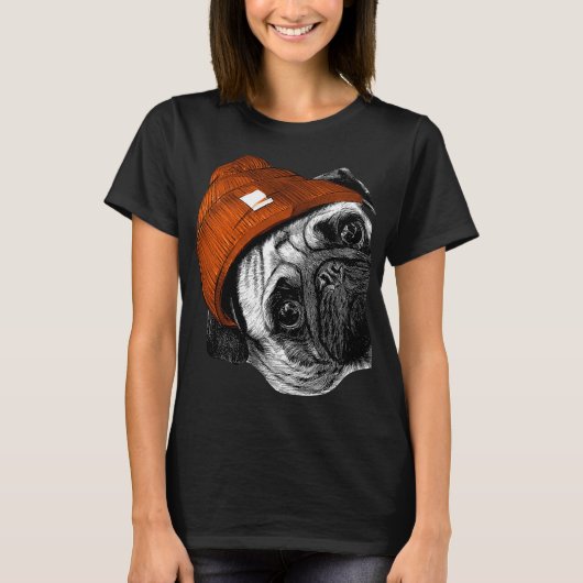 Mops Welpe Mops Vater Mops Mama Mops Lver Pet Clas T-Shirt (Vorderseite)
