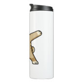 Mops-Welpe Thermosbecher (Nach rechts gedreht)