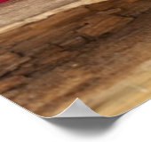 Mops Welpe und Geschenkboxen Poster (Ecke)