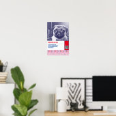 Mops Welpe zum Verkauf Flyer Vorlagen Poster (Heimbüro)