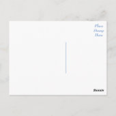 Mops Welpen Hund Gruß Postkarte (Rückseite)