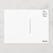 Mops Welpen Hund Gruß Postkarte (Rückseite)