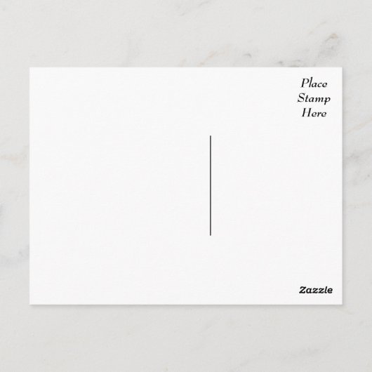 Mops Welpen Hund Gruß Postkarte (Rückseite)