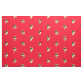 Mops-Welpen-Hundegewebe Stoff (Fat Quarter (45,7 x 55,9 cm))